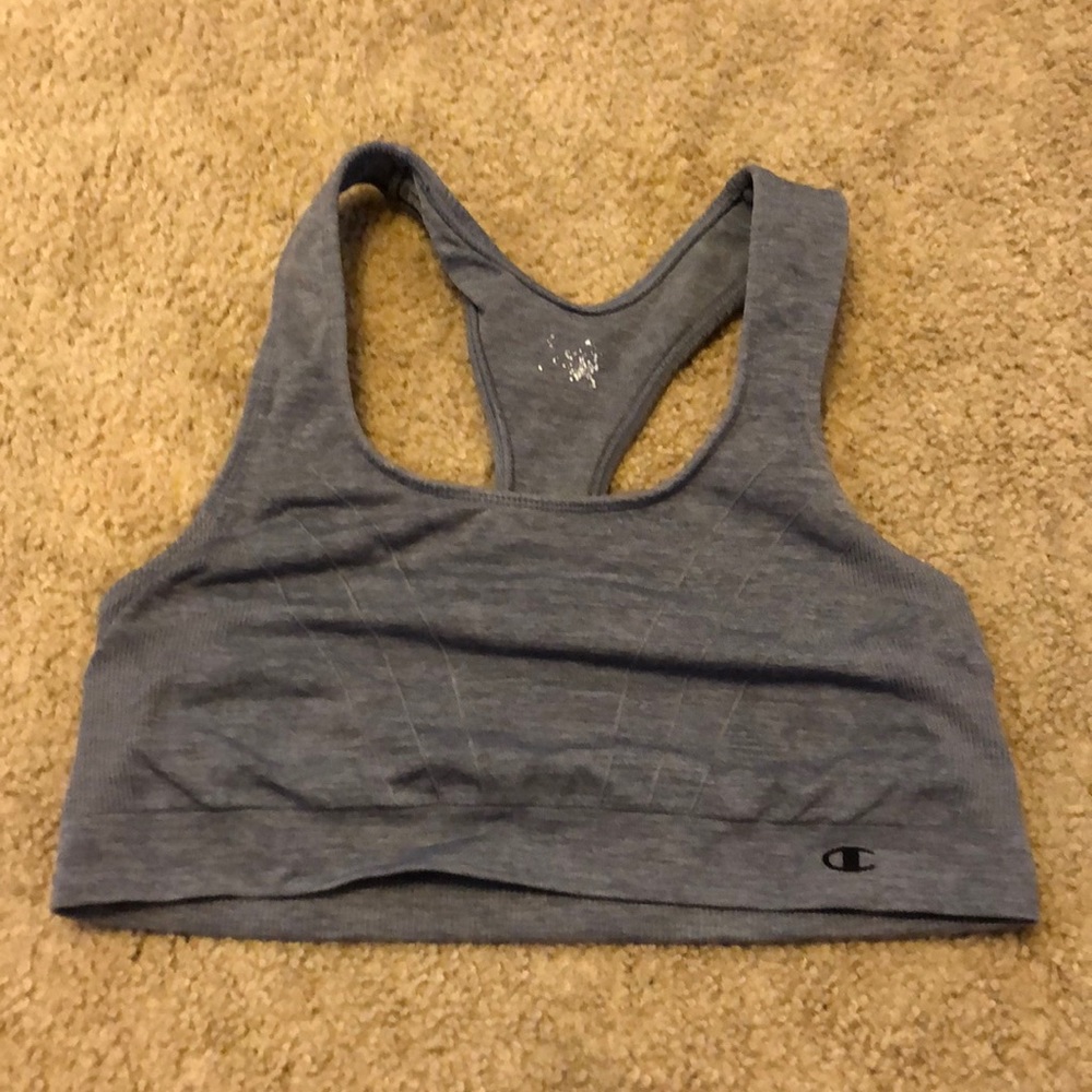 Grey champion sports bra